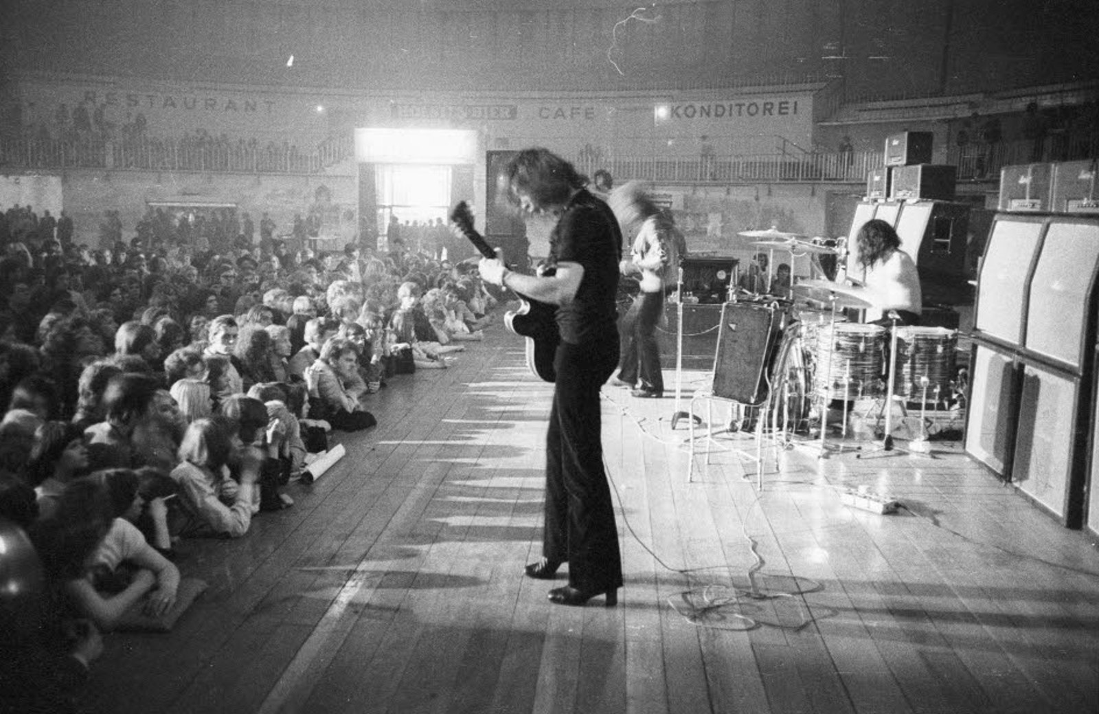 Deep Purple at the Ostseehalle, Kiel, 1970. Photo: Friedrich Magnussen
