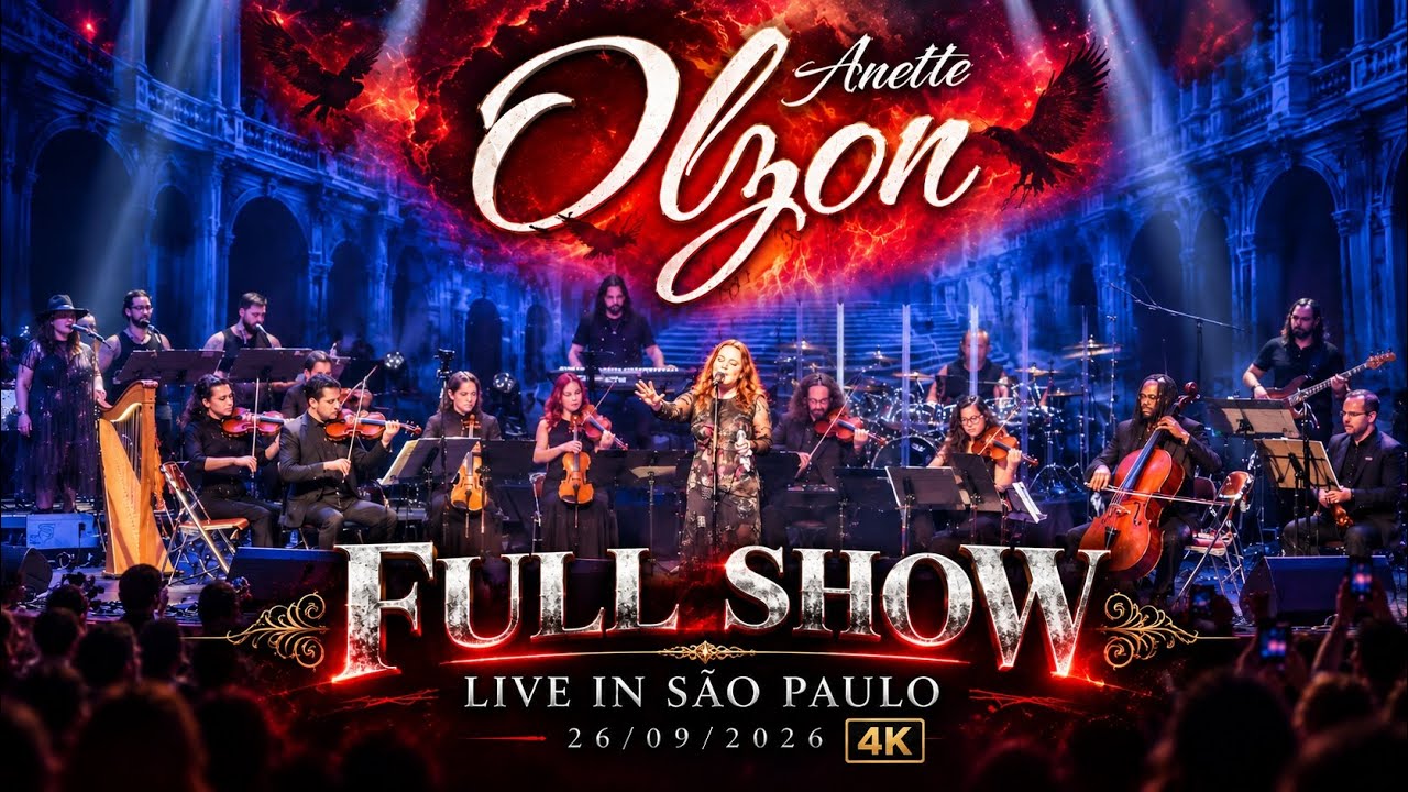 Anette Olzon Sings Fourteen Nightwish Songs in Sao Paulo and Says the Bitterness Had to Go First