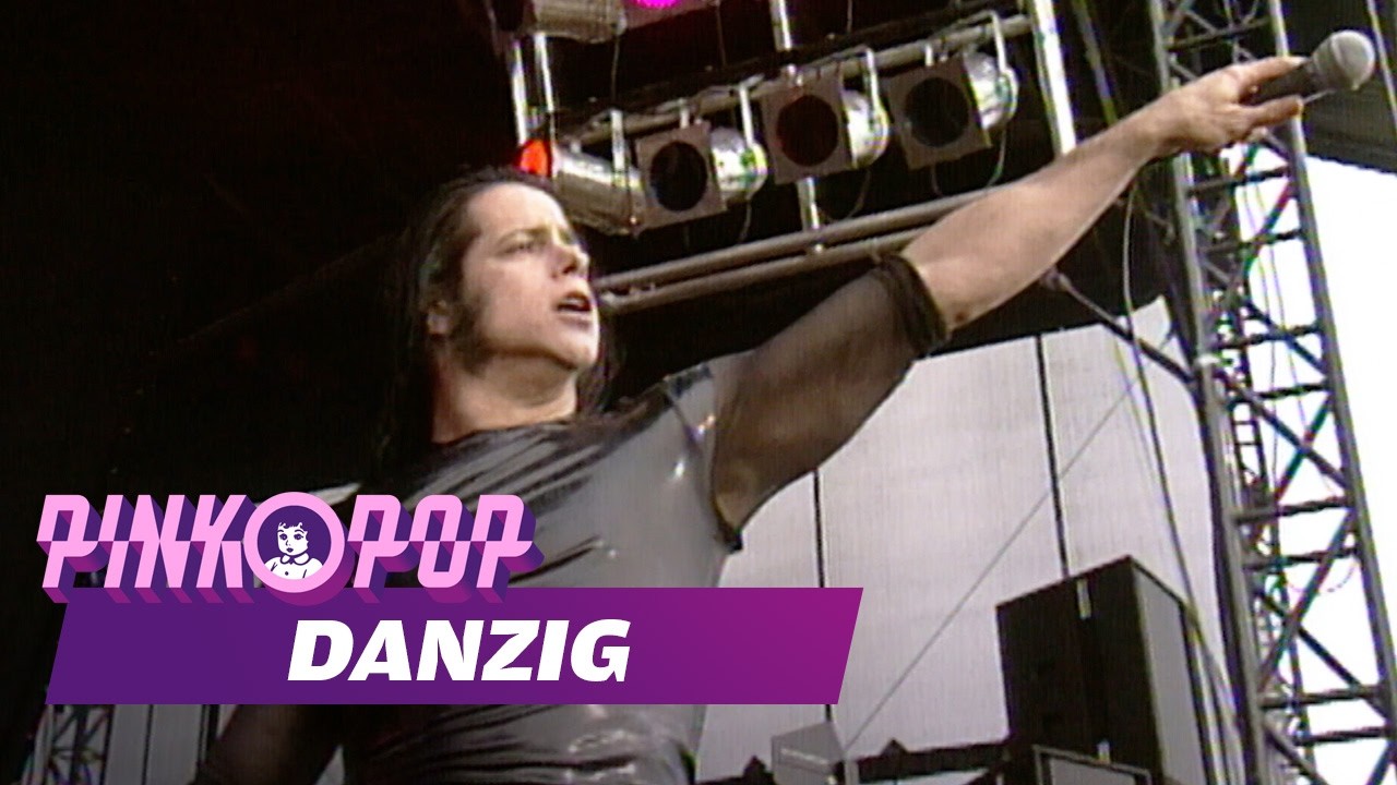 Danzig's Whole 1995 Pinkpop Set Surfaces, Shot Properly