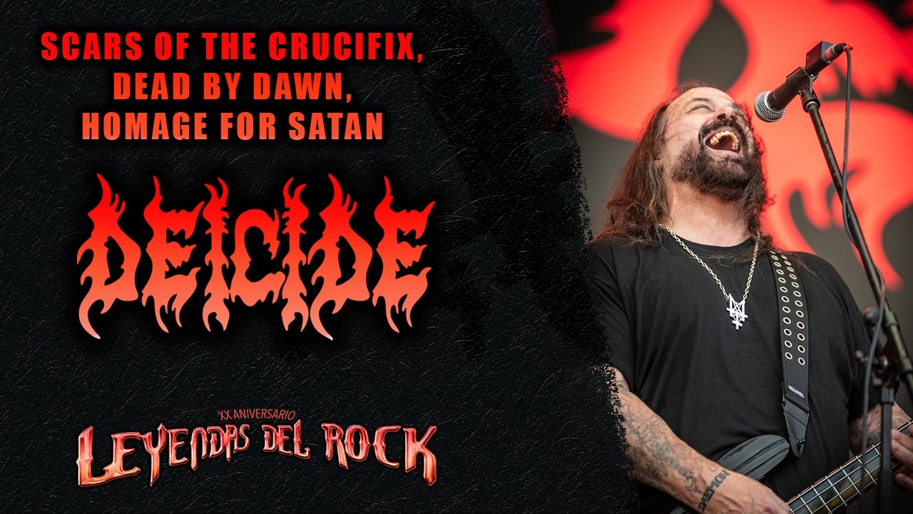 Deicide's Leyendas Del Rock Set Turns Up Shot Properly