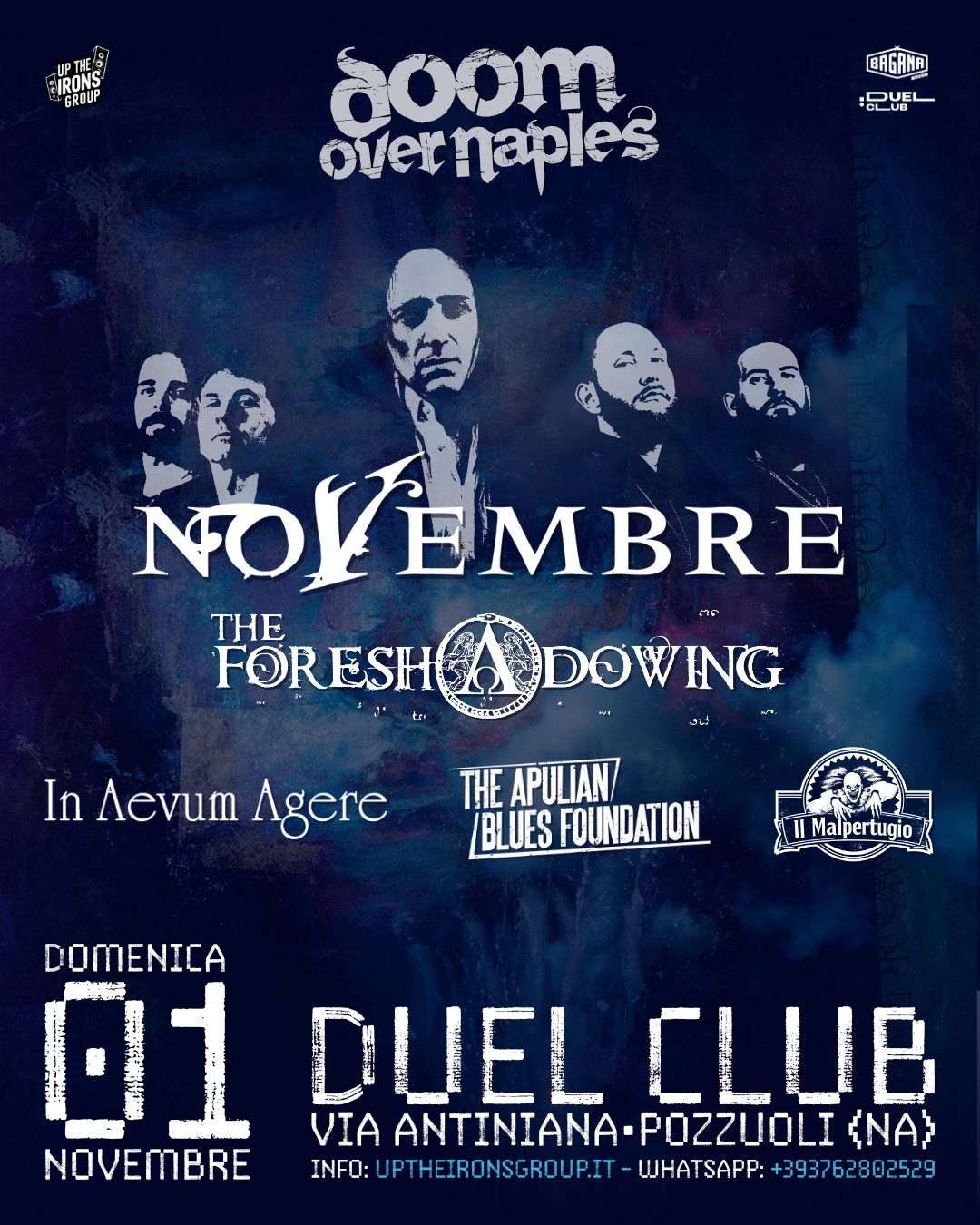 The Foreshadowing Join Four Italian Bands for the First Doom Over Naples