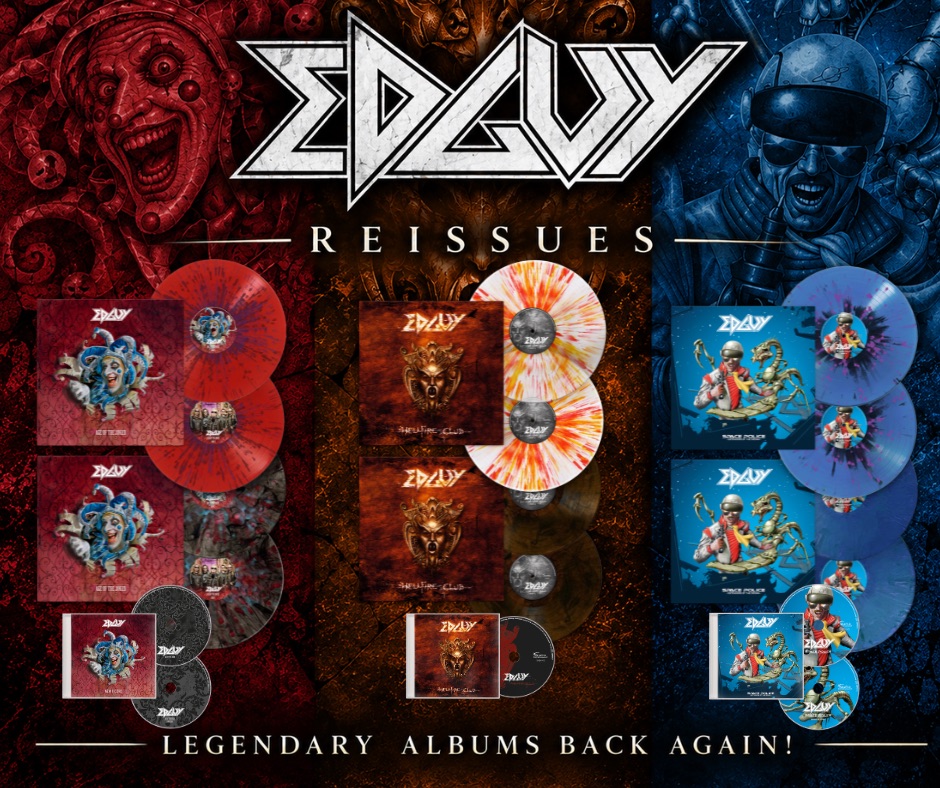 Edguy Get Three Albums Back in Print Through Reaper in December