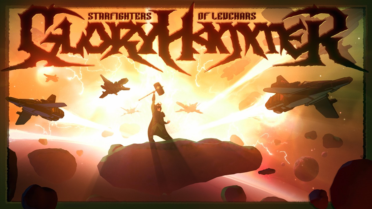 Gloryhammer Give Angus McFife V a Squadron on Starfighters of Leuchars