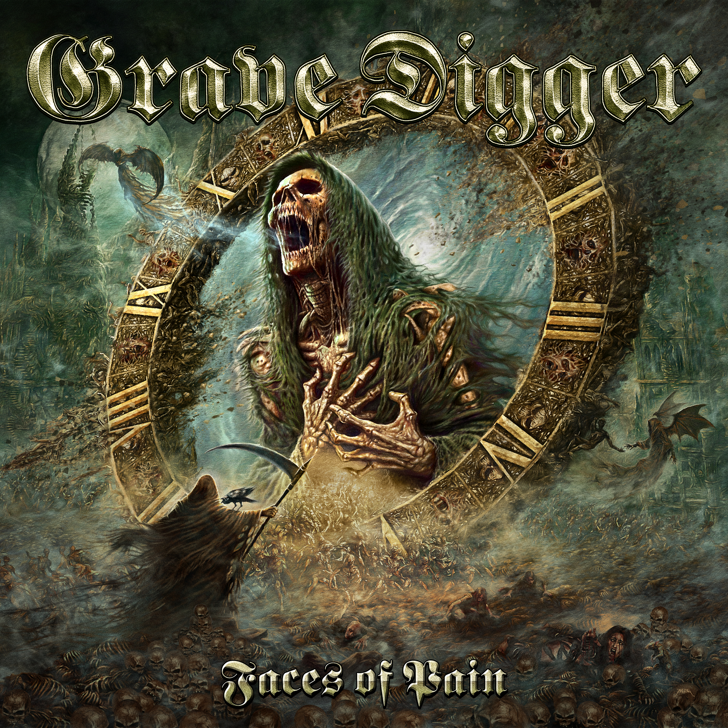 Grave Digger Set Faces of Pain for 15 January and Hand the Cover to Uwe Jarling Again
