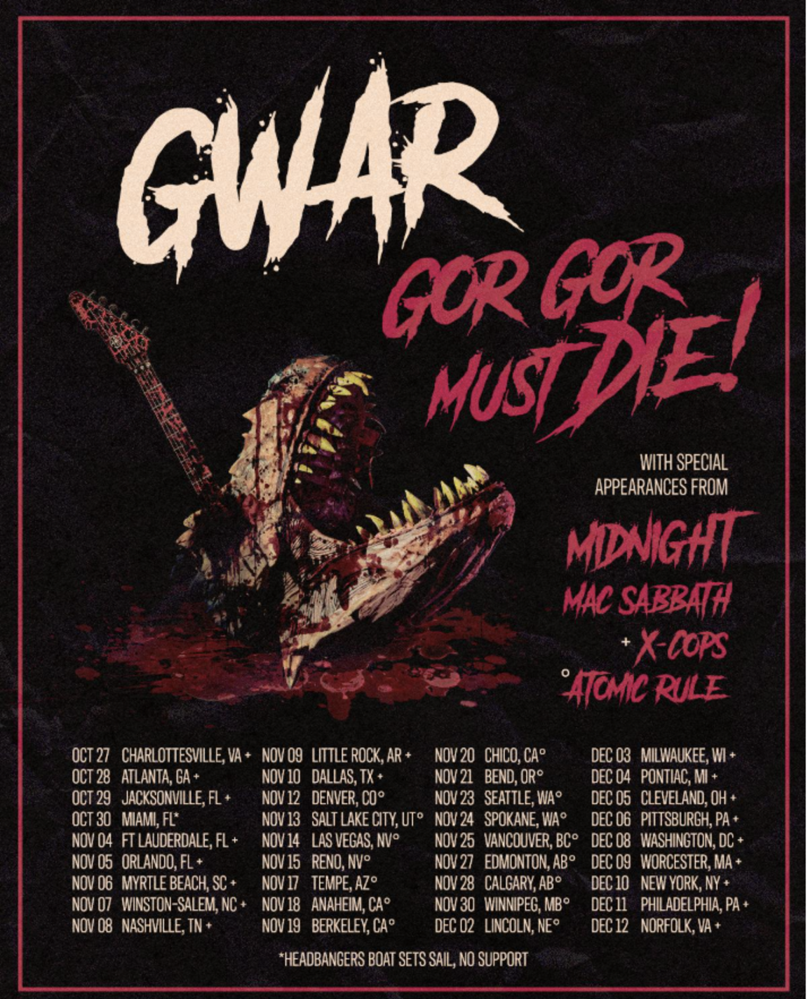 GWAR Put Beyond Hell on Vinyl for the First Time and It Sold Out Before Release