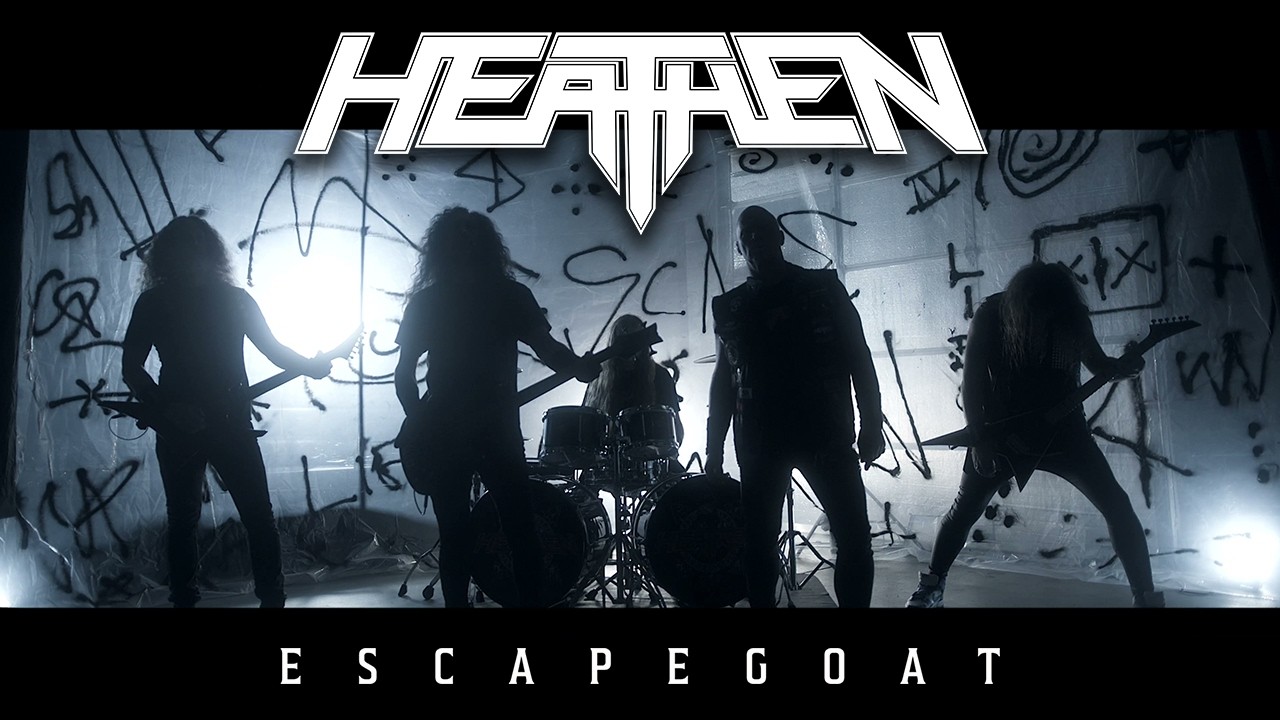 Heathen Open Lifetime In Hell With Escapegoat and Jason Bittner on Drums