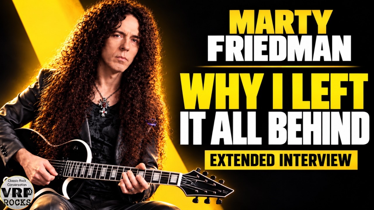 Megadeth's Tornado of Souls Solo Is Not Marty Friedman's Favourite