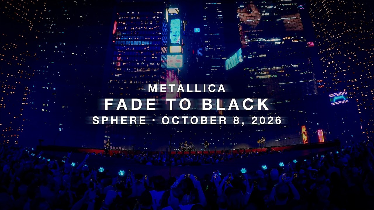 Metallica Put Out Fade To Black From the Third Night at the Sphere