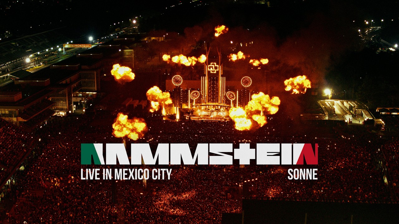 Rammstein Take Sonne Out of the Foro Sol Film, Four Weeks Before the Cinemas