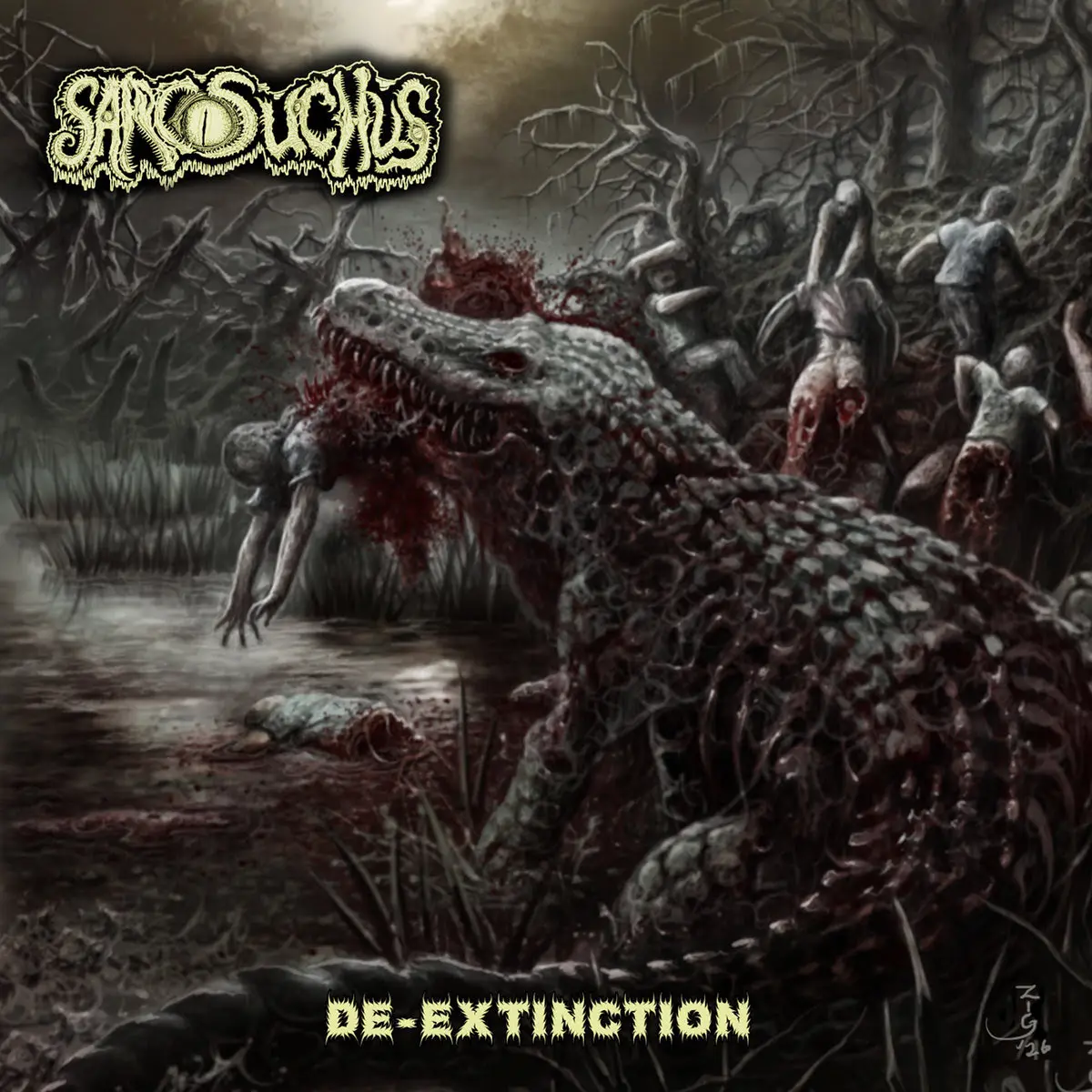 Sarcosuchus Date Their Debut for 13 November, Five Years After Forming