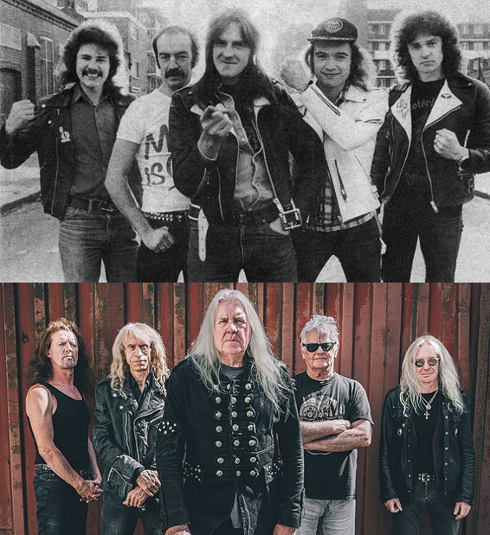 Saxon Book Milan and Florence for March on the Gods of Thunder Tour
