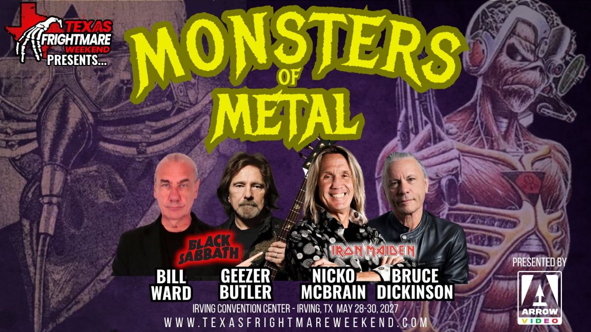 Black Sabbath and Iron Maiden Send Four Men to a Texas Horror Convention